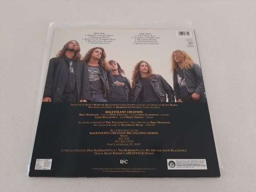 Malevolent Creation - The Ten Commandments LP Death Morbid Angel